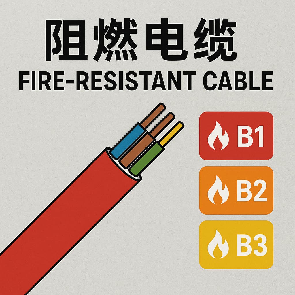 什么是阻燃电缆？B1、B2、B3级的区别你相识吗？