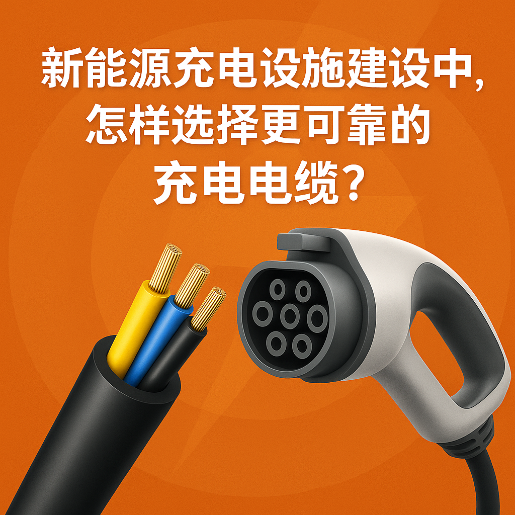新能源充电设施建设中，怎么选择更靠得住的充电电缆？