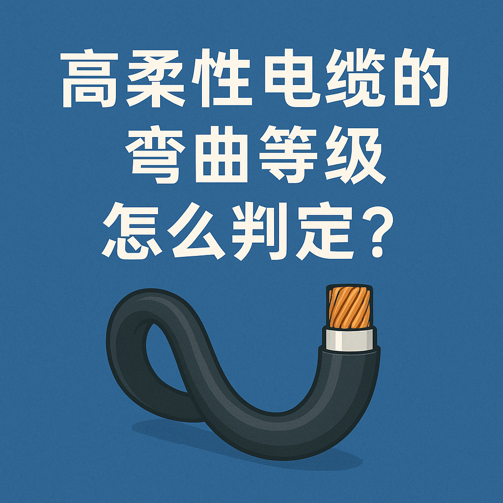 高柔性电缆的弯曲等级怎么判定？