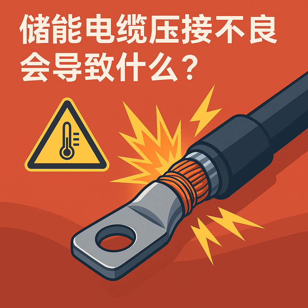 储能电缆压接不良会导致什么？