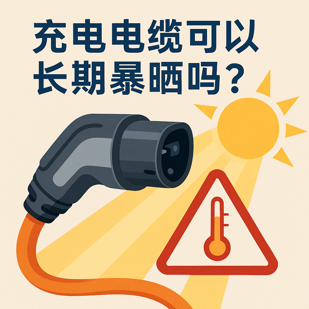充电电缆可不成以以持久暴晒呢？