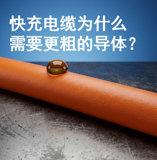 快充电缆为什么必要更粗的导体？揭秘新能源汽车充电的“热”知识